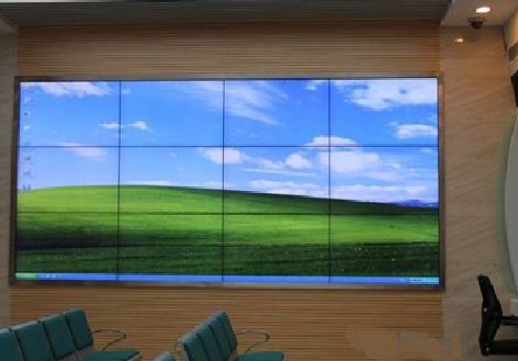 灌阳液晶拼接屏的另类用法。